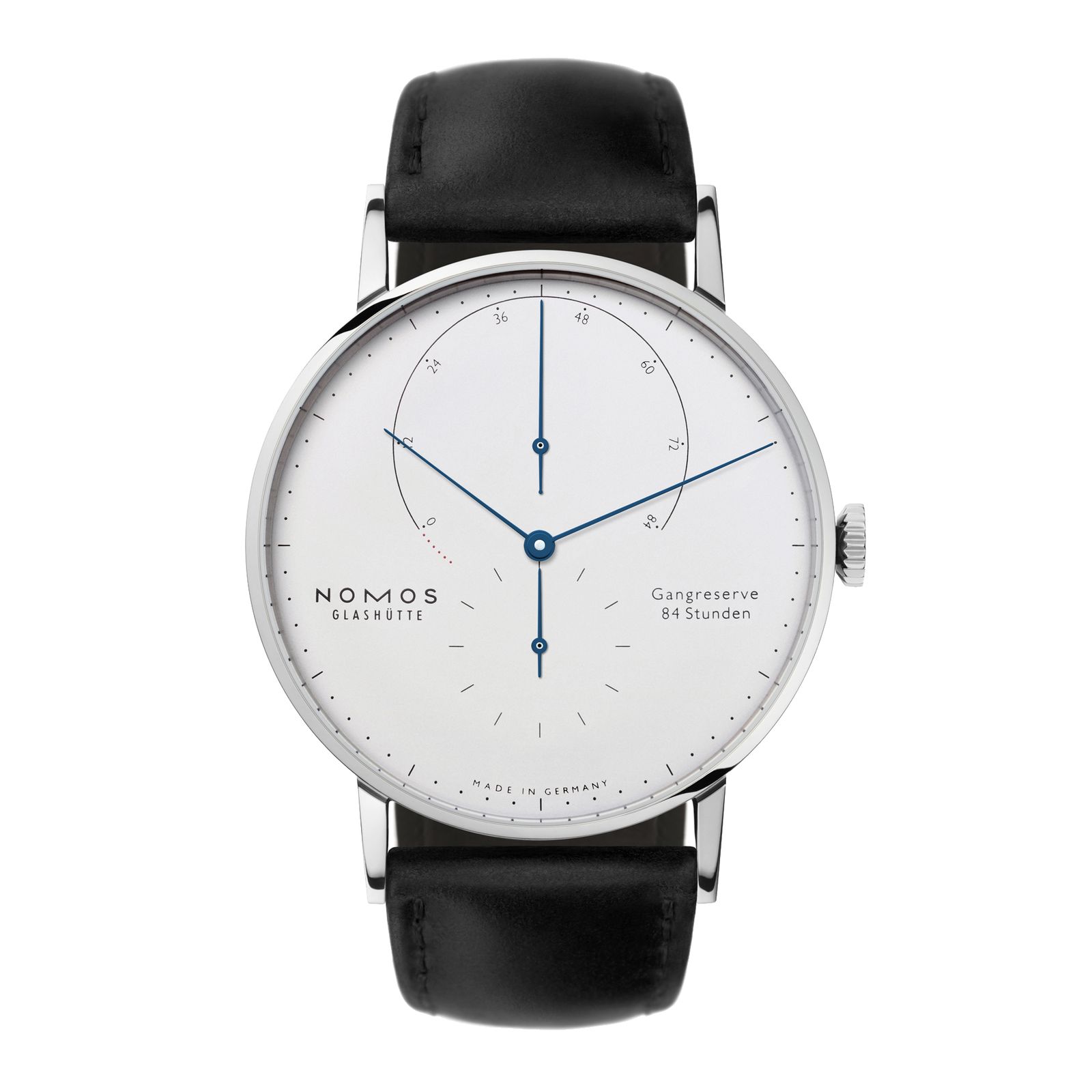 NOMOS Lambda white gold watch