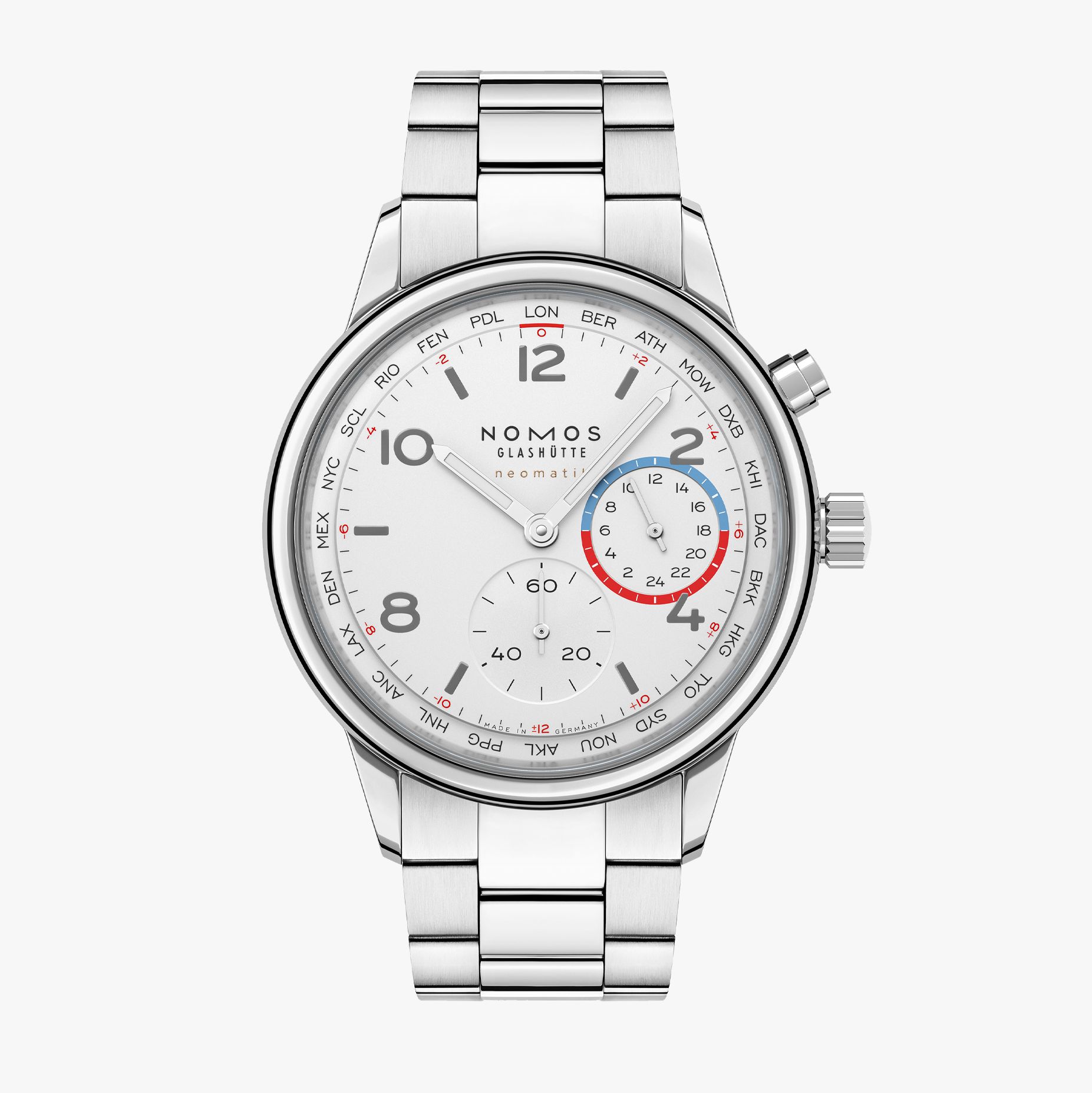 クラブ・スポーツ ネオマティック ワールドタイマー – NOMOS Glashütte