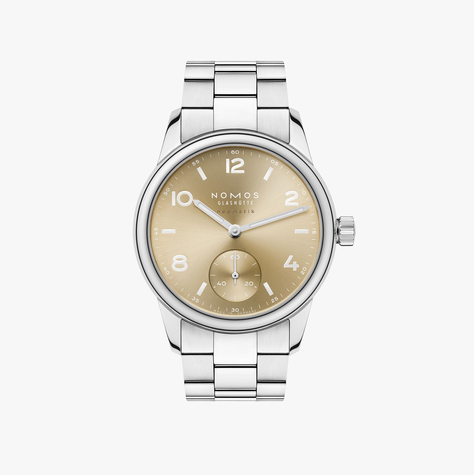 Club Sport neomatik 34 gold – NOMOS Glashütte