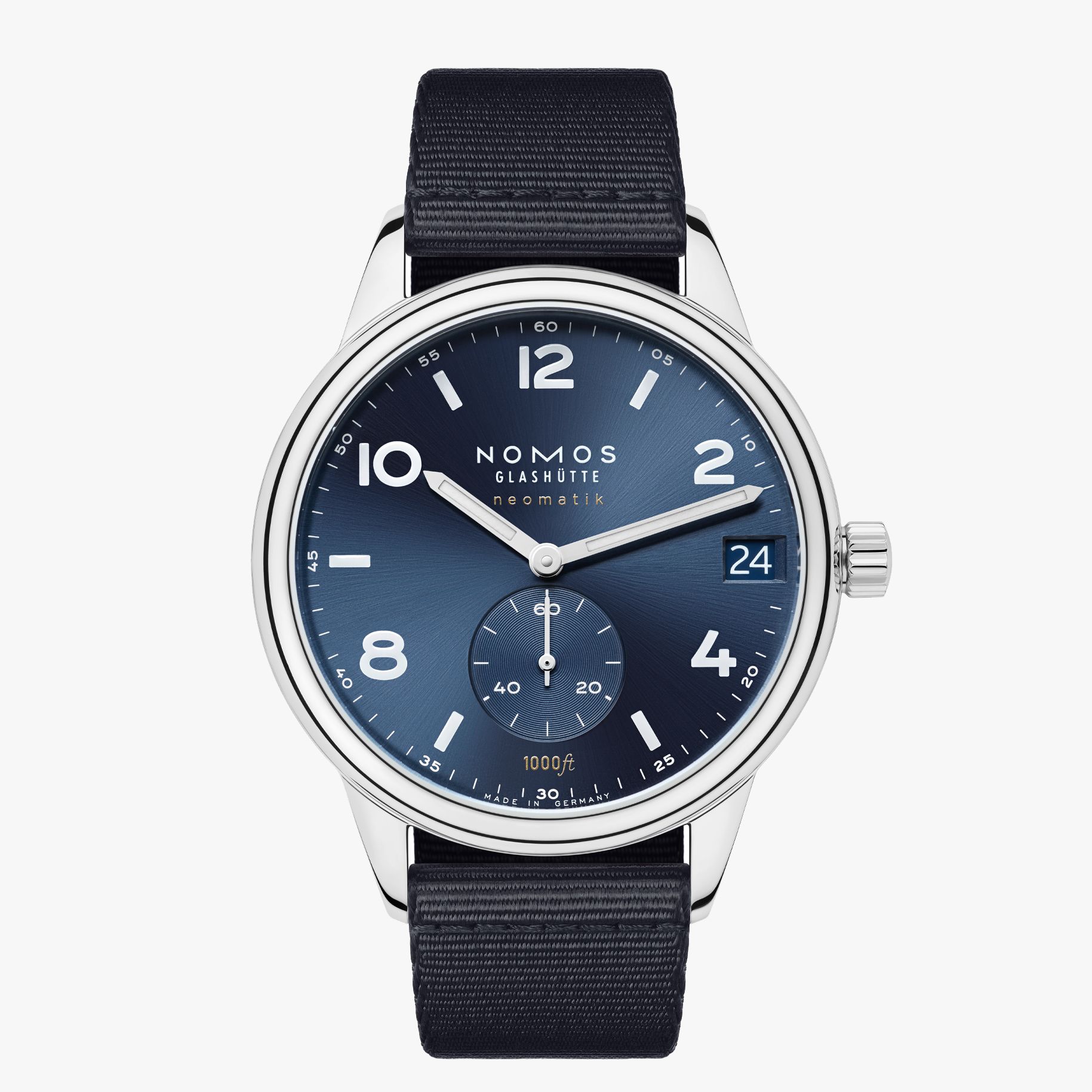 Club Sport neomatik 42 date blue – NOMOS Glashütte