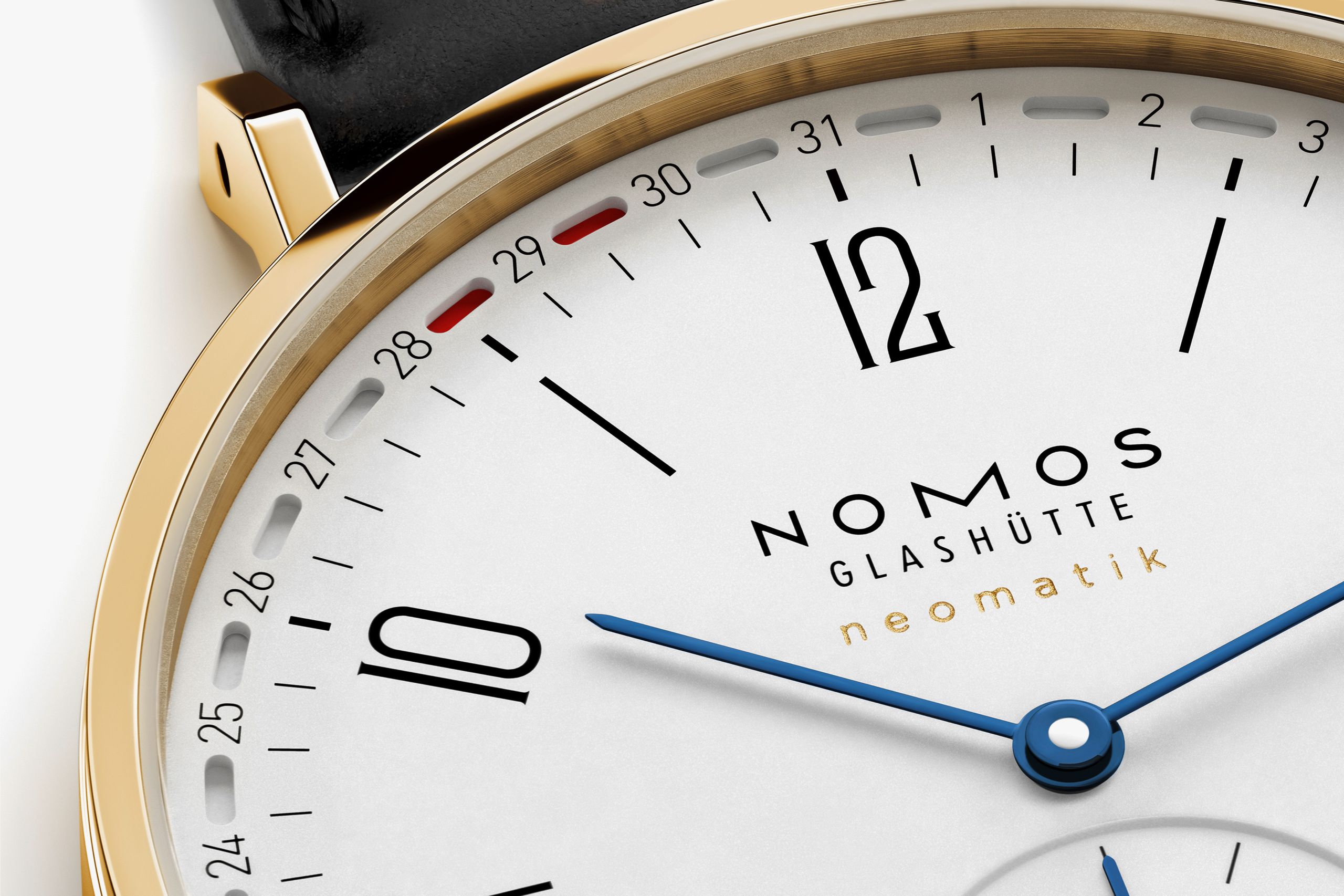 タンジェント ゴールド ネオマティック38アップデート – NOMOS Glashütte