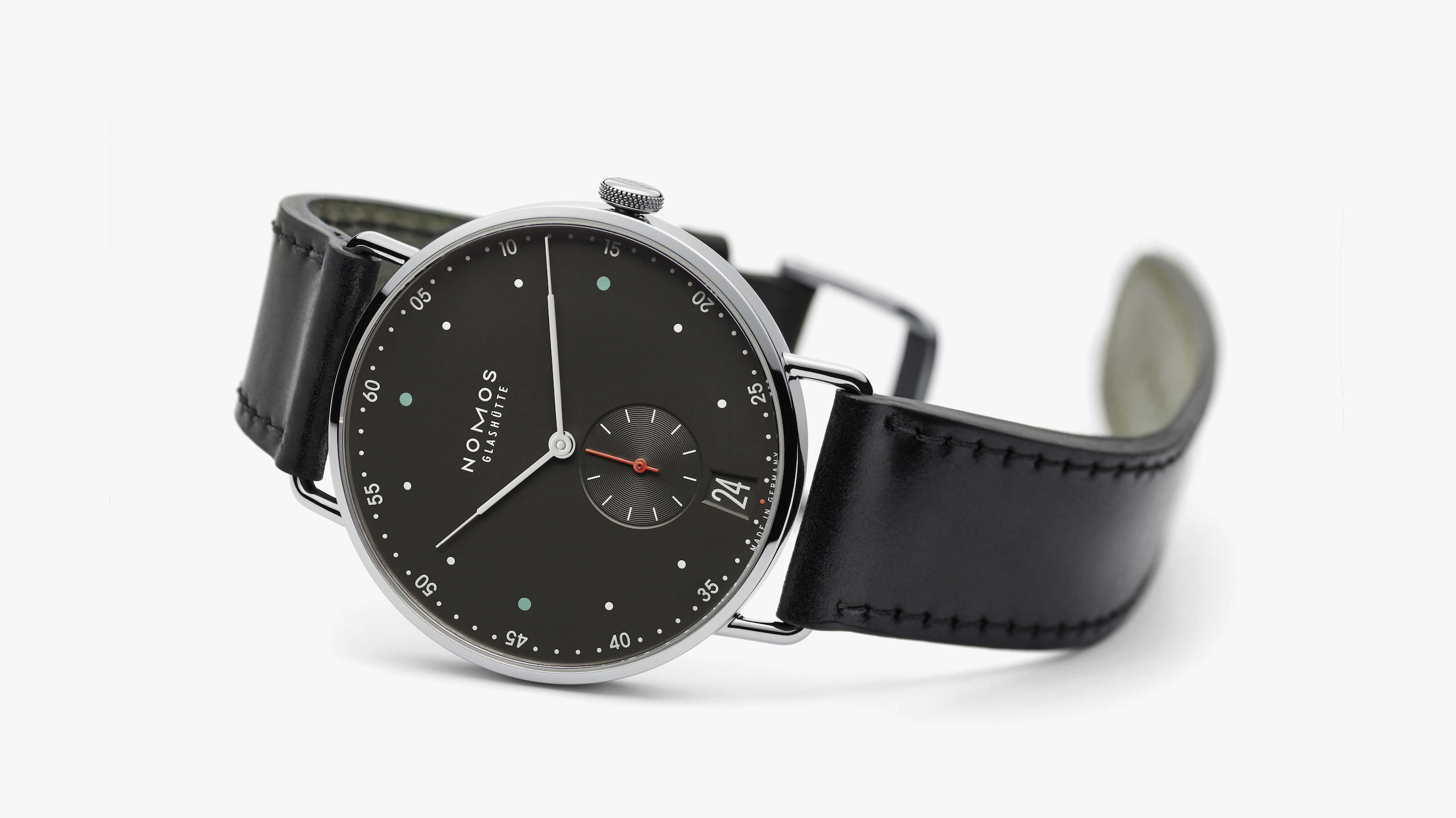 Metro 38 date urban gray — NOMOS Glashütte