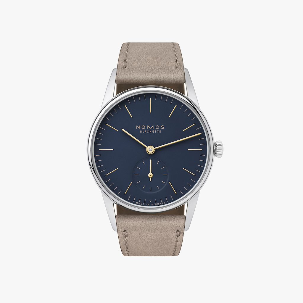 オリオン 33 ミッドナイトブルー Nomos Glashutte