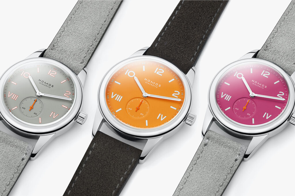 New releases from Nomos Glashütte, Louis Vuitton, Cartier and more