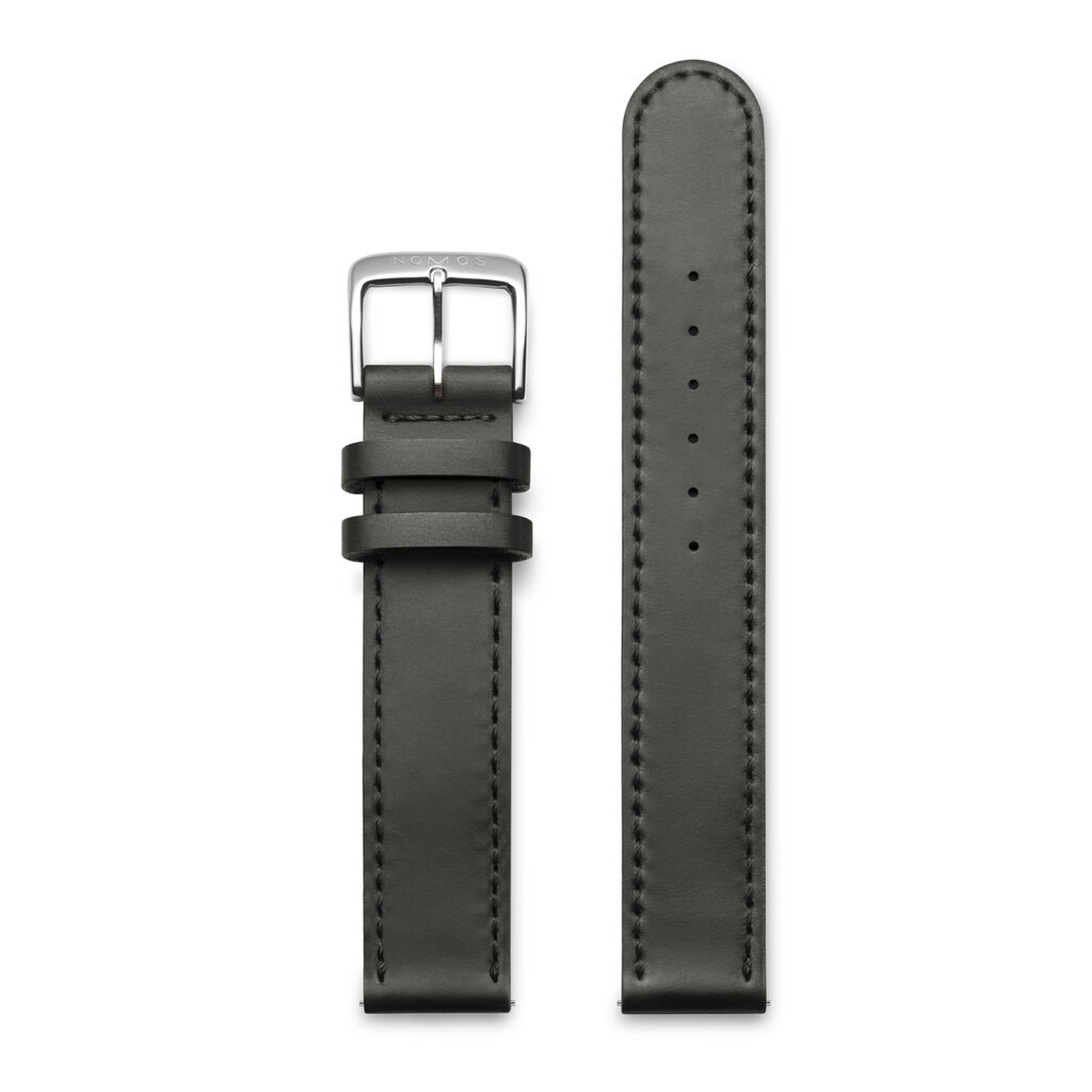 Horween Genuine Shell Cordovan en negro, 16 mm
