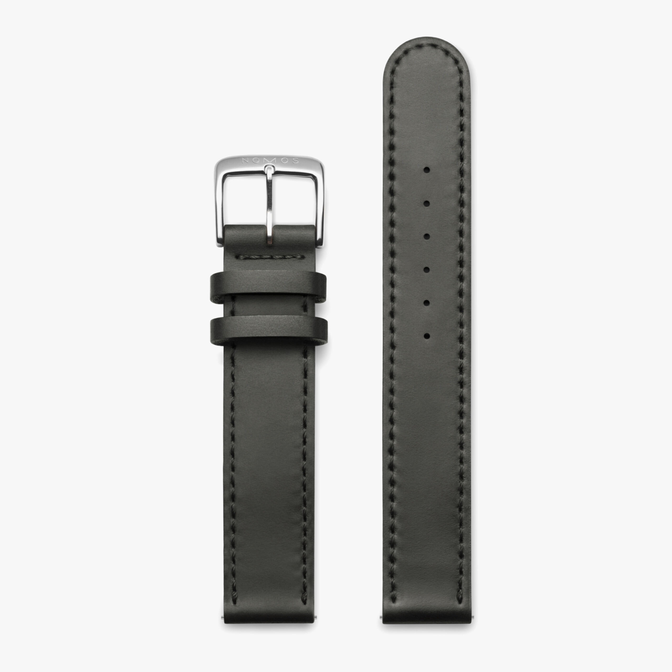 ホーウィン社製シェルコードバン ブラック、16mm — NOMOS Glashütte