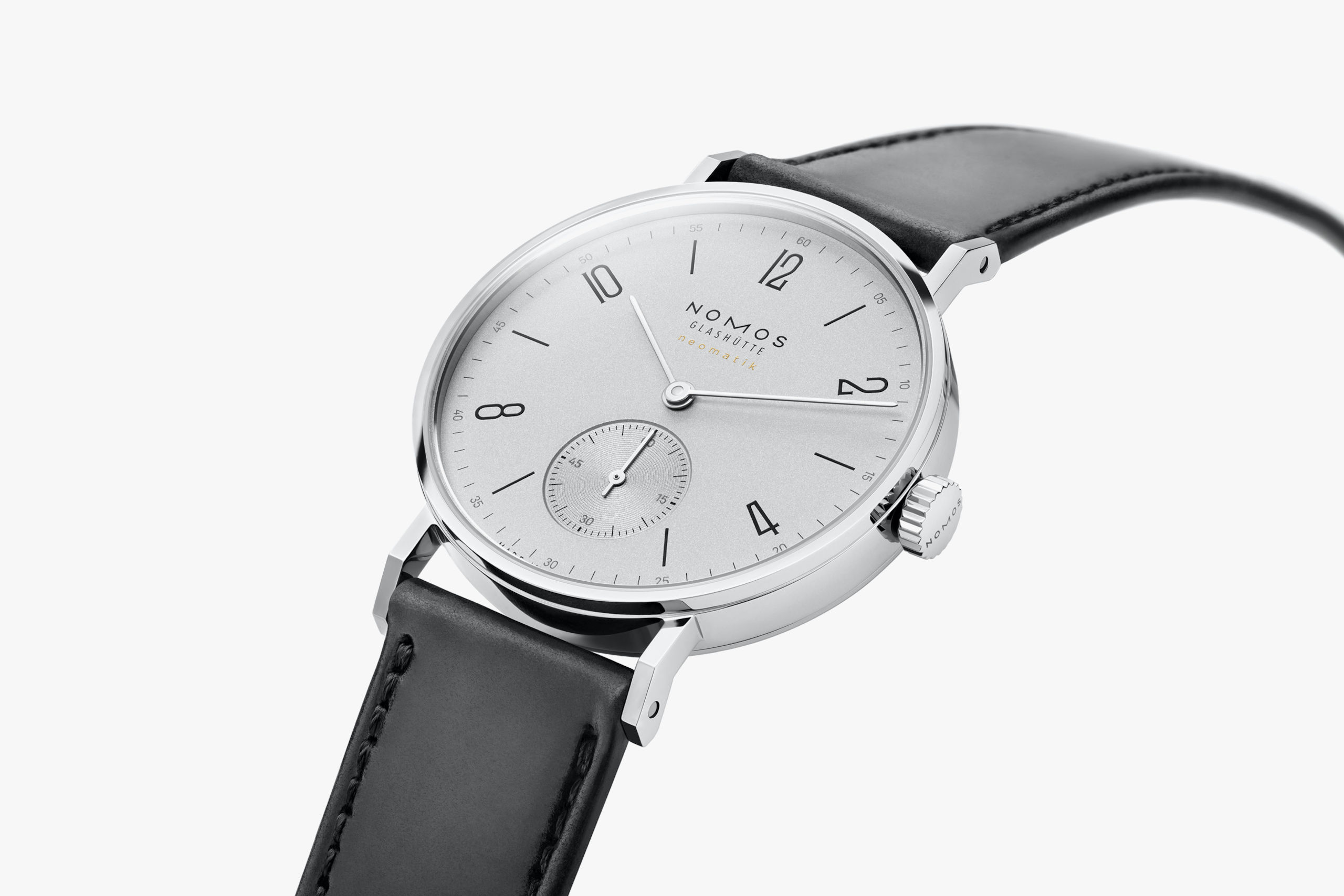 Tangente neomatik platingrau NOMOS Glash tte