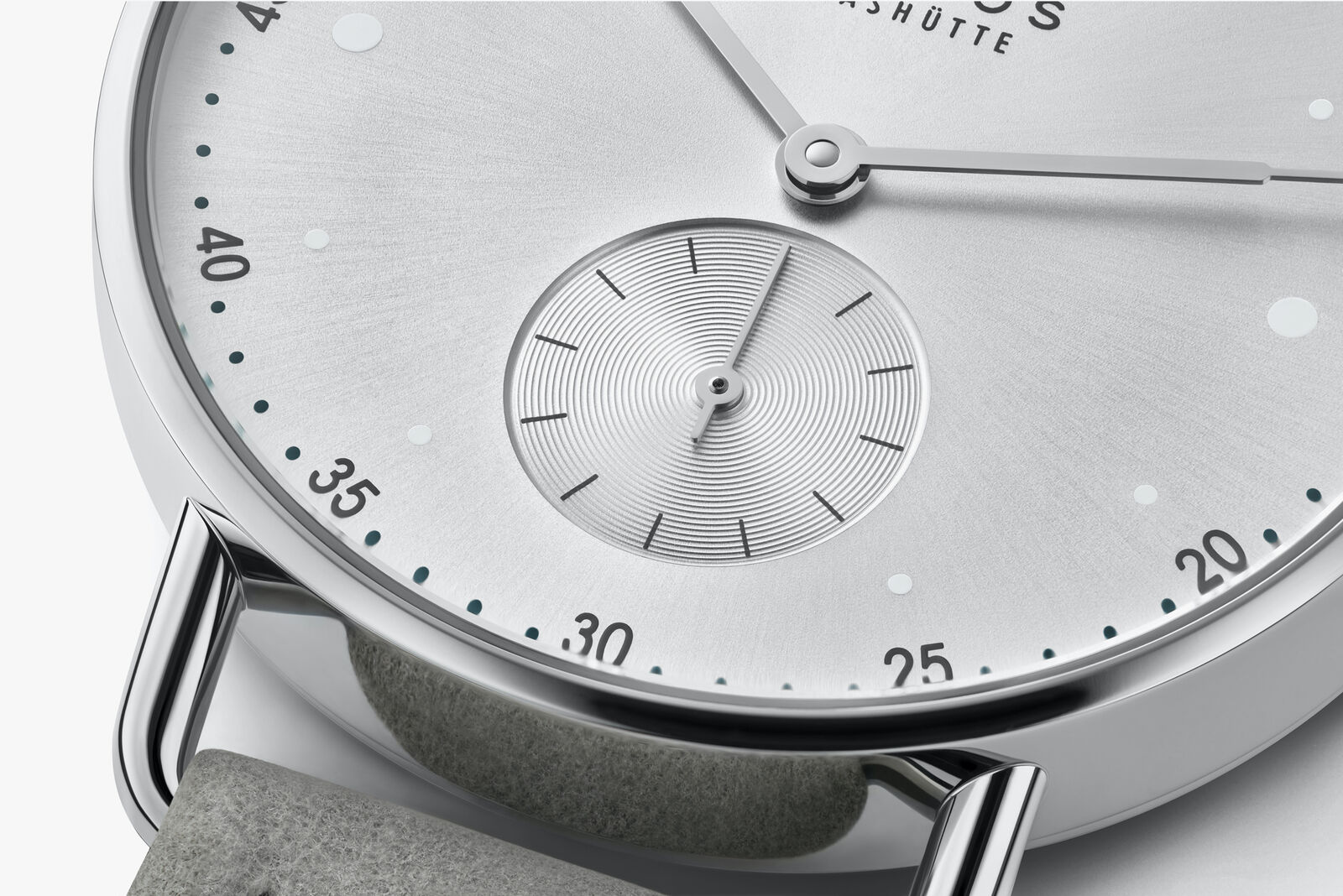 Metro 33 all silver — NOMOS Glashütte