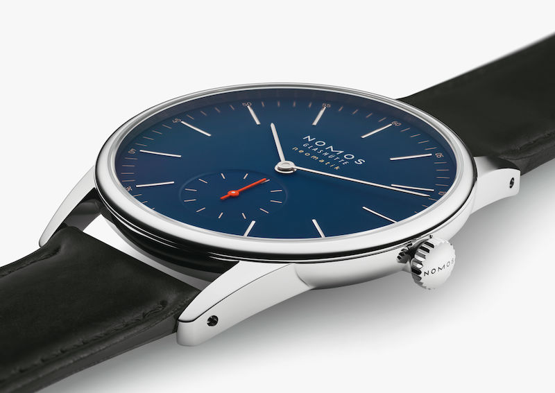 Orion neomatik 39 midnight blue — NOMOS Glashütte