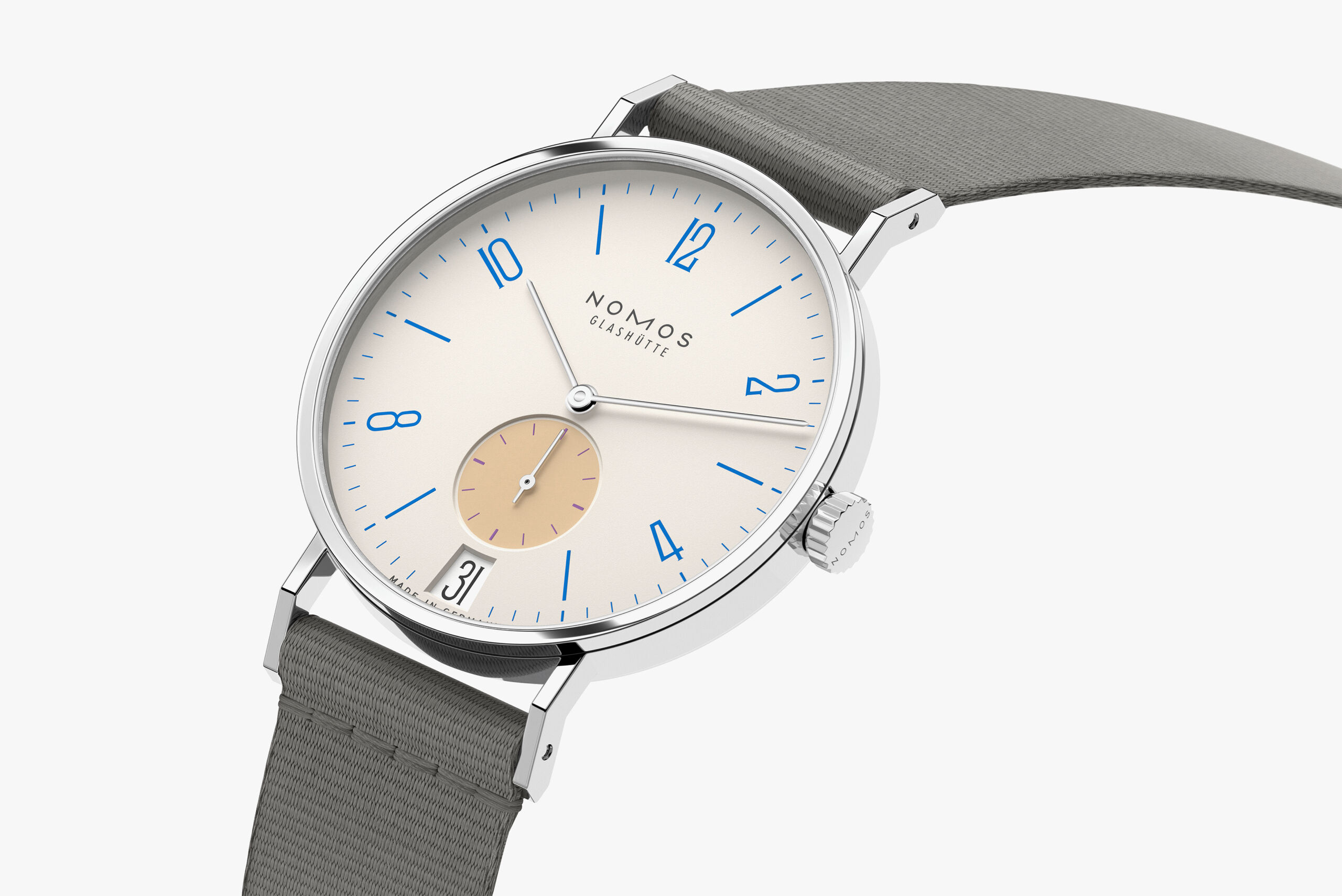 Tangente 38 date Schulhausweiß — NOMOS Glashütte