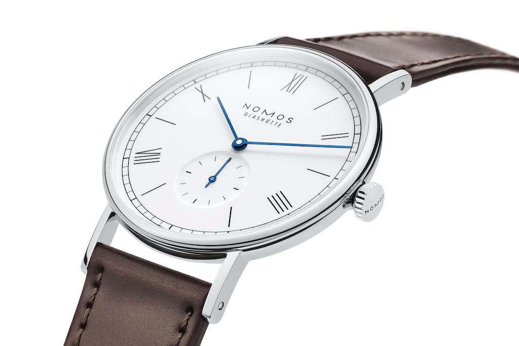 Ludwig 38 enamel white — NOMOS Glashütte