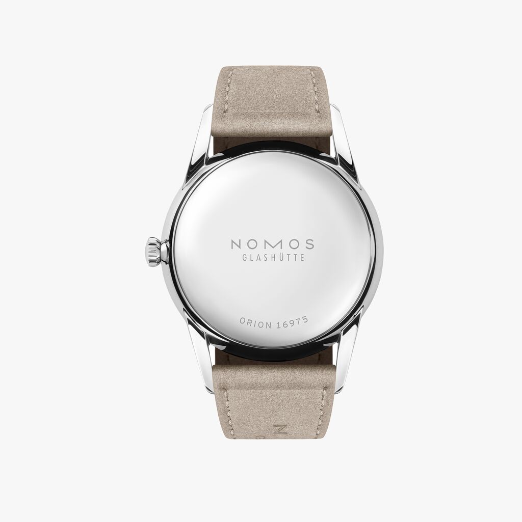 NOMOS ORION ノモスオリオン38mm 手巻き　箱付き オリオン 38 ブルーハンド — NOMOS Glashütte