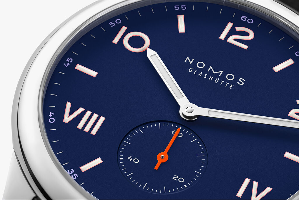 【福袋セール】 38 Campus Club night Glashütte NOMOS — sky 時計