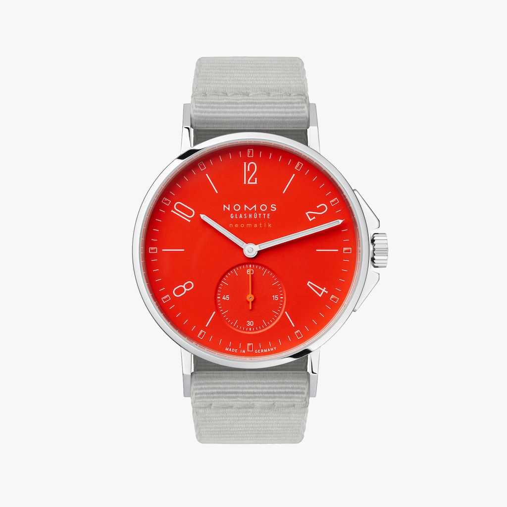 Ahoi neomatik siren red NOMOS Glashutte