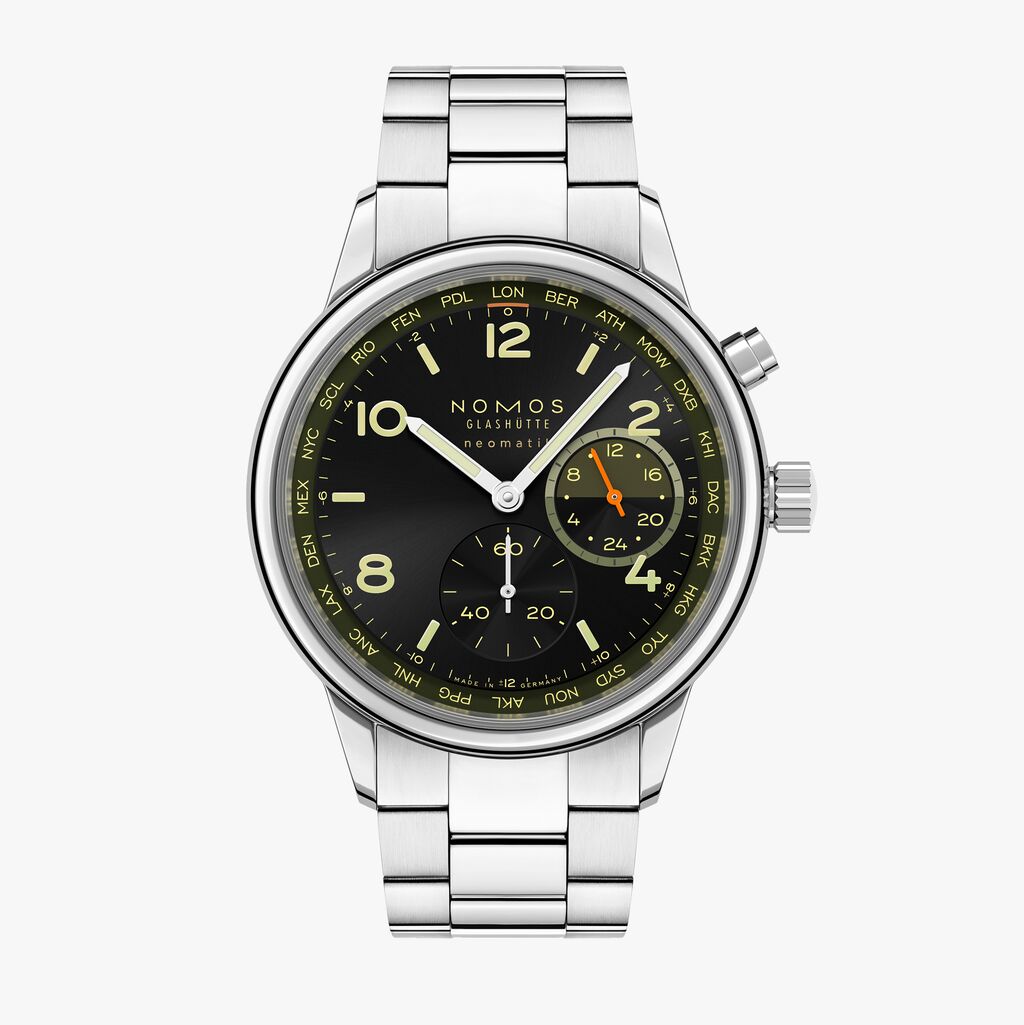 Club Sport neomatik Worldtimer Vector