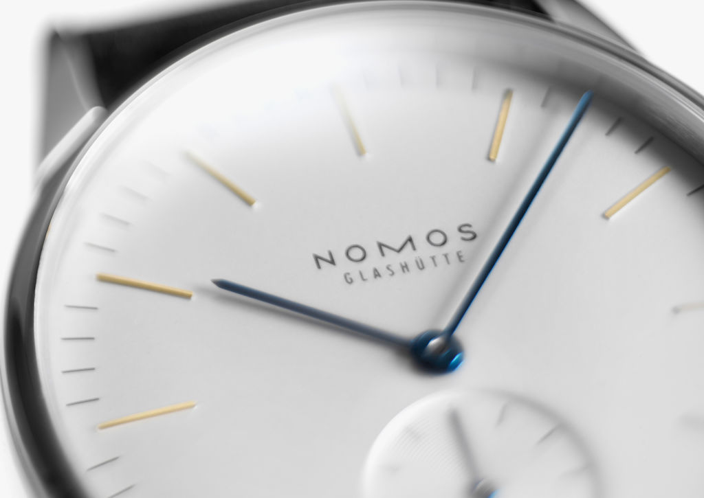 オリオン 38 ブルーハンド — NOMOS Glashütte