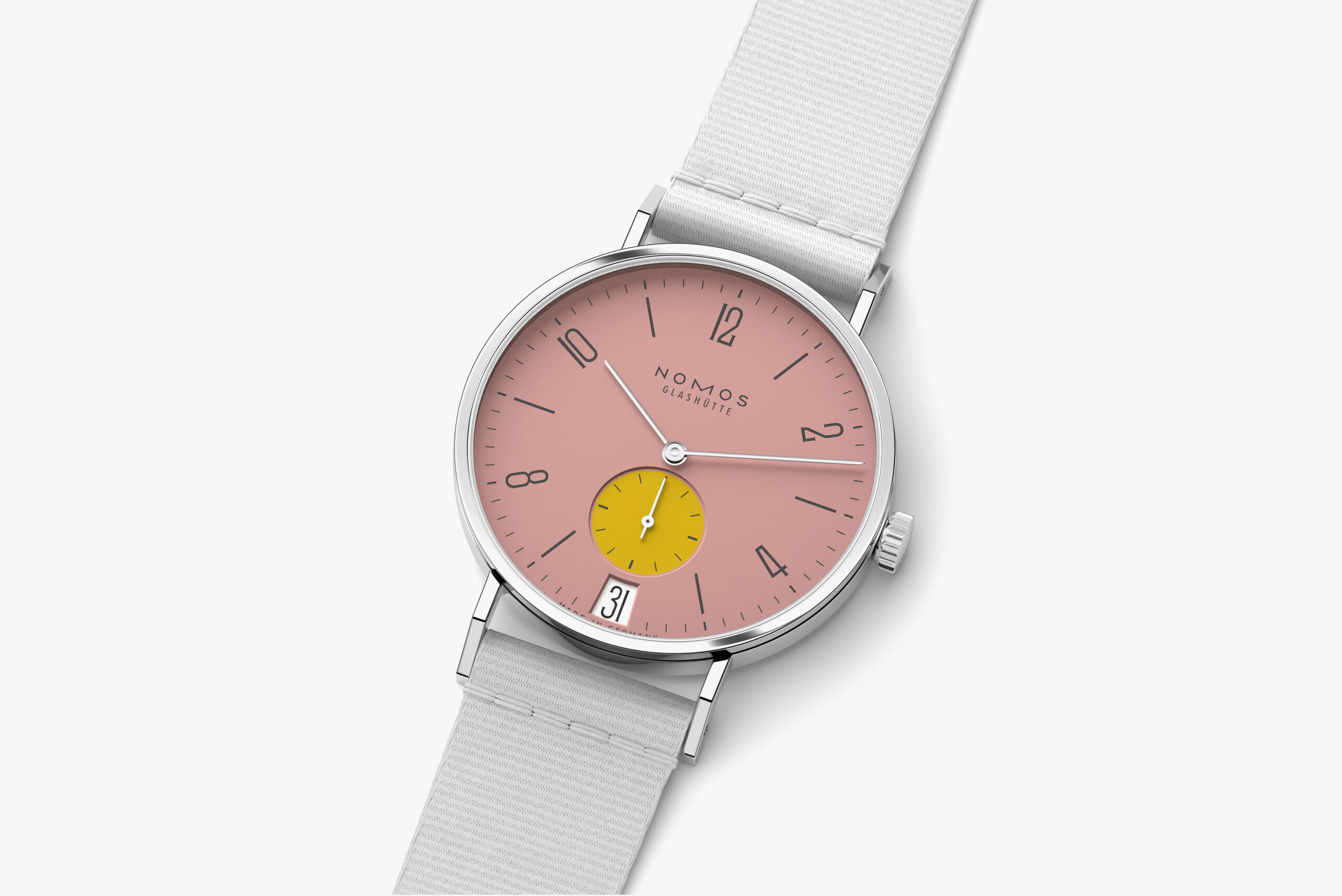 Tangente 38 date Bubblegum — NOMOS Glashütte Tangente 38 date Bubblegum — NOMOS Glashütte