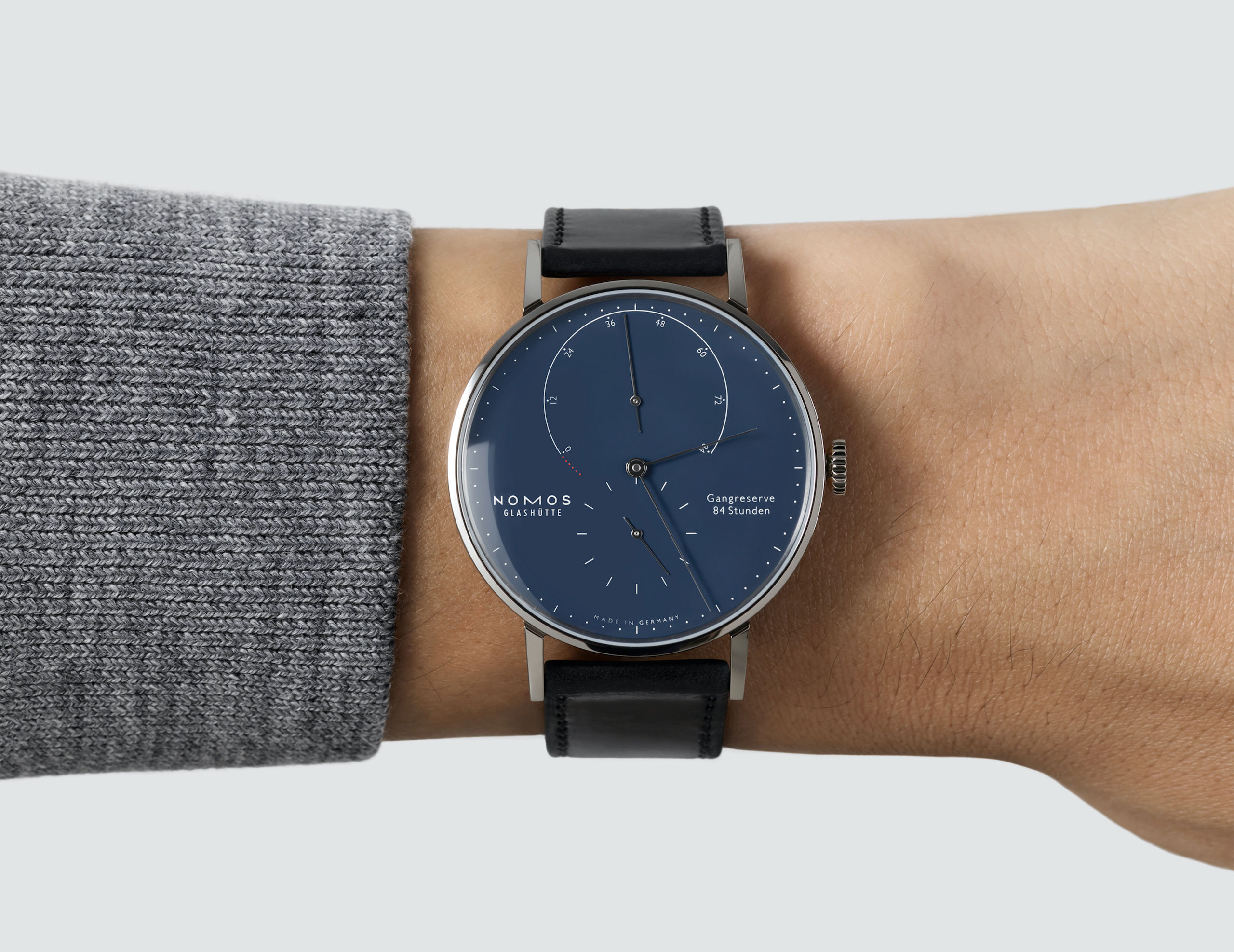 REVIEW The Nomos Lambda Steel 175 Years of Watchmaking in Glashutte WatchinTyme