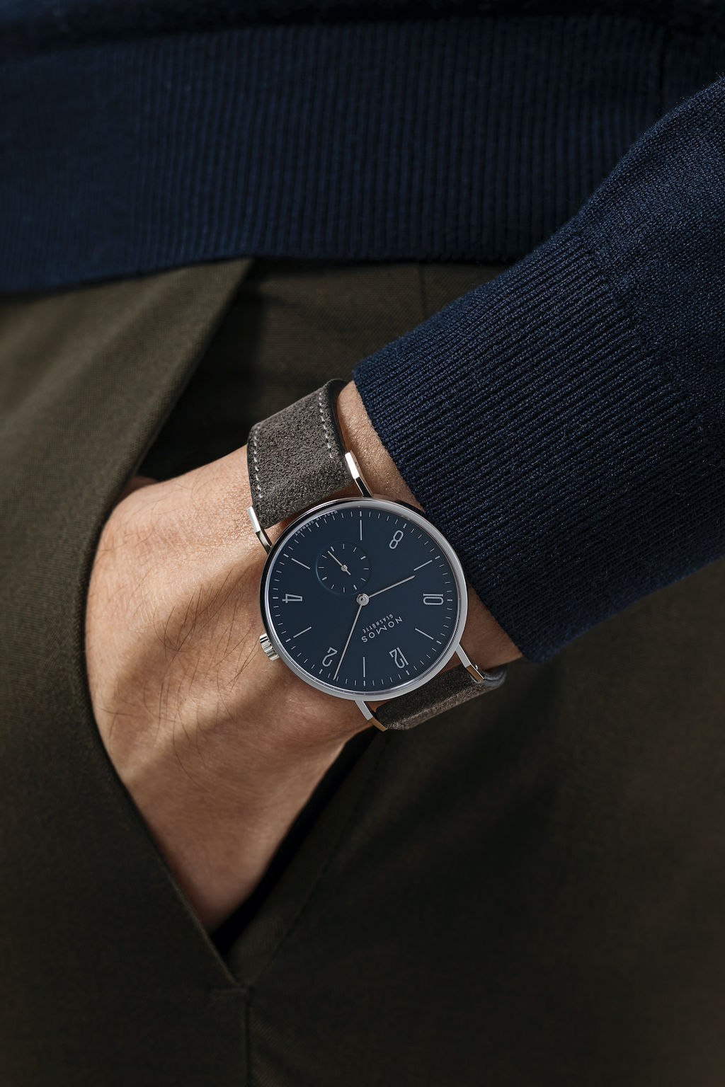 タンジェント 38 ミッドナイトブルー — NOMOS Glashütte