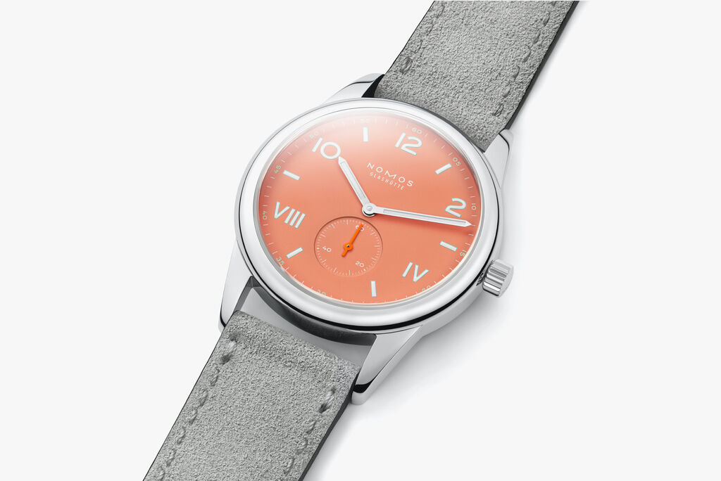 Club Campus 38 Cream Coral — NOMOS Glashütte