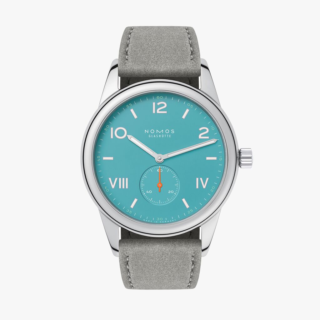 Nomos Glashutte Club Campus 38 Endless Blue