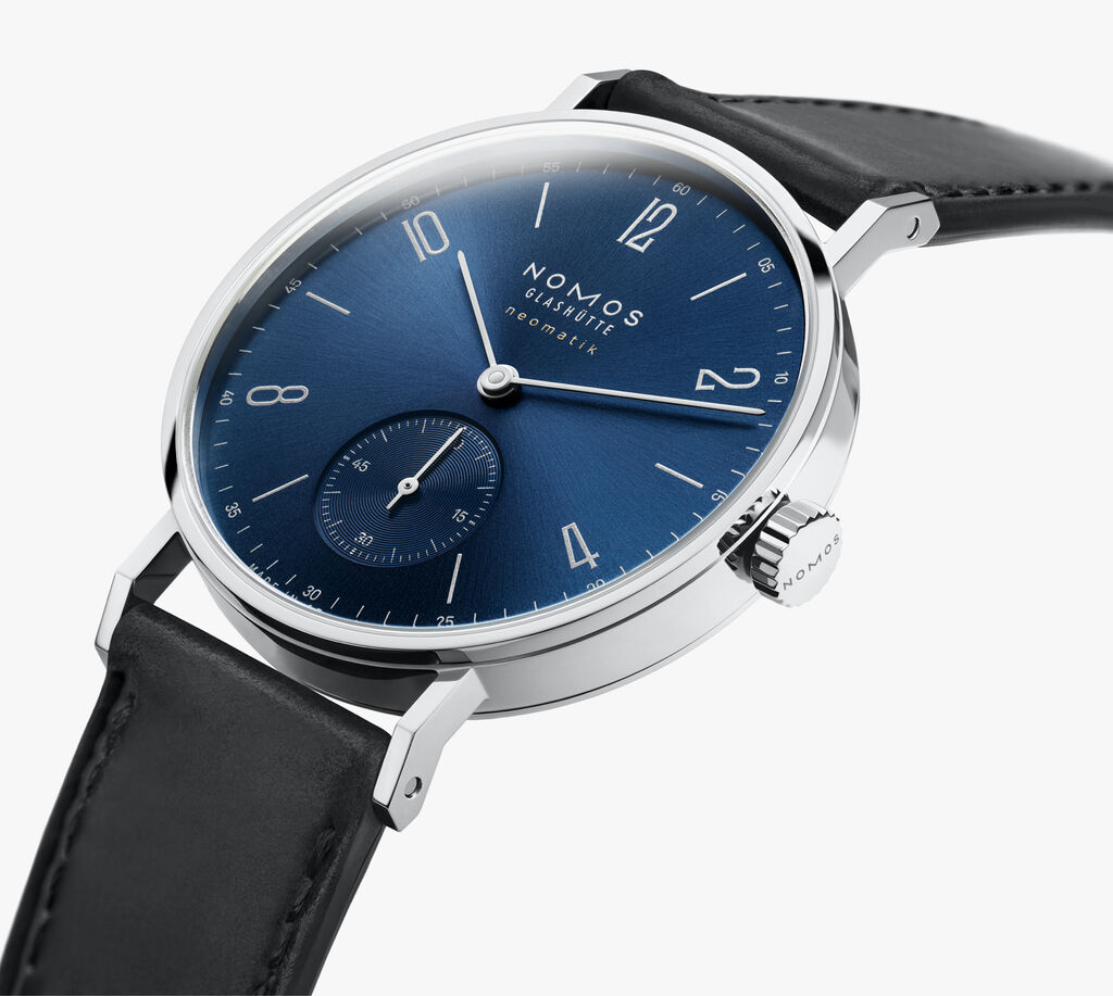 Tangente neomatik blue gold Automatic watch from NOMOS Glash tte