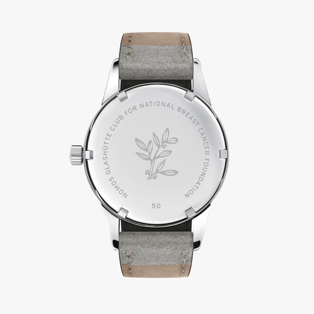 Nomos club hotsell sapphire back