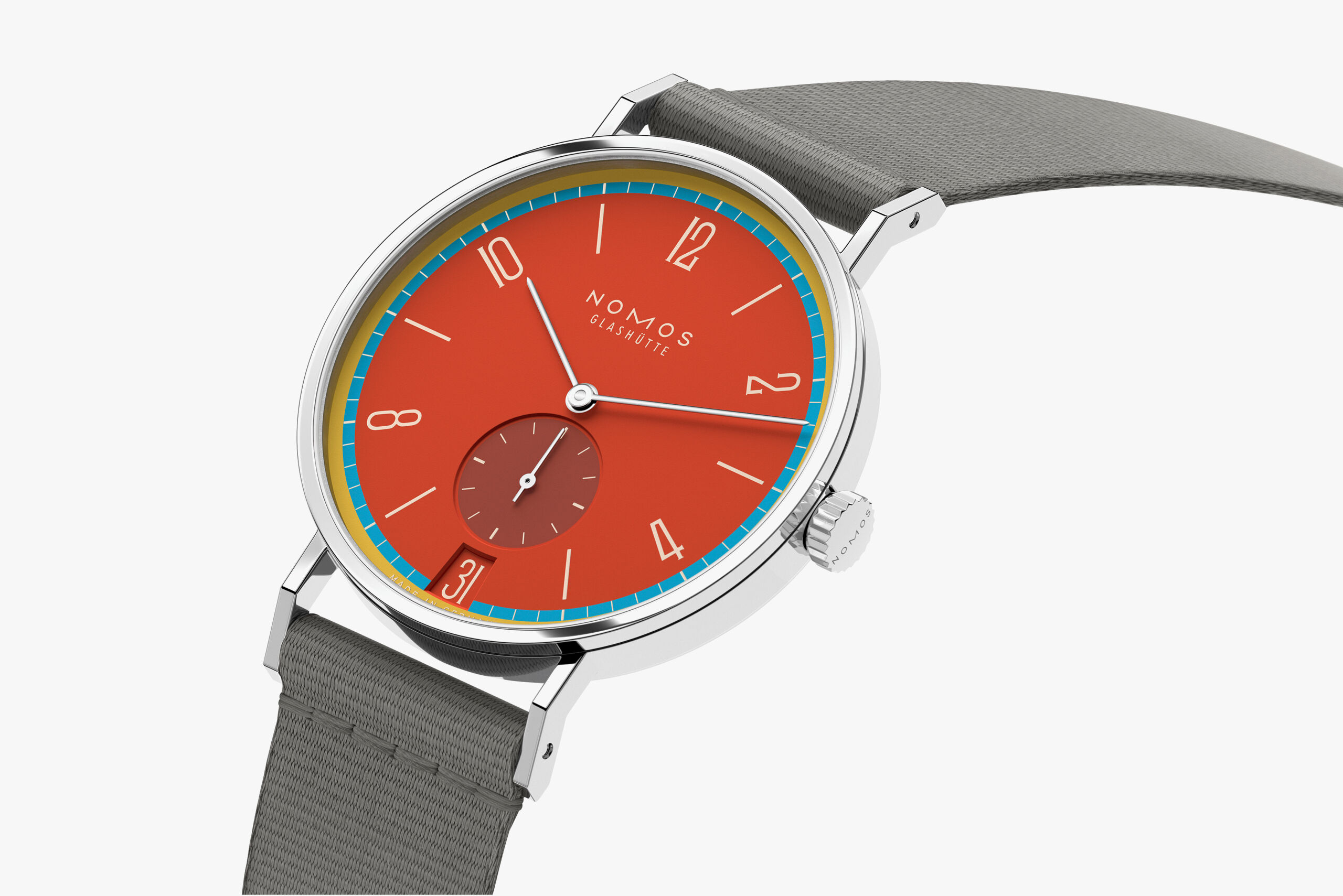 タンジェント 38 デイト Sportbunt — NOMOS Glashütte