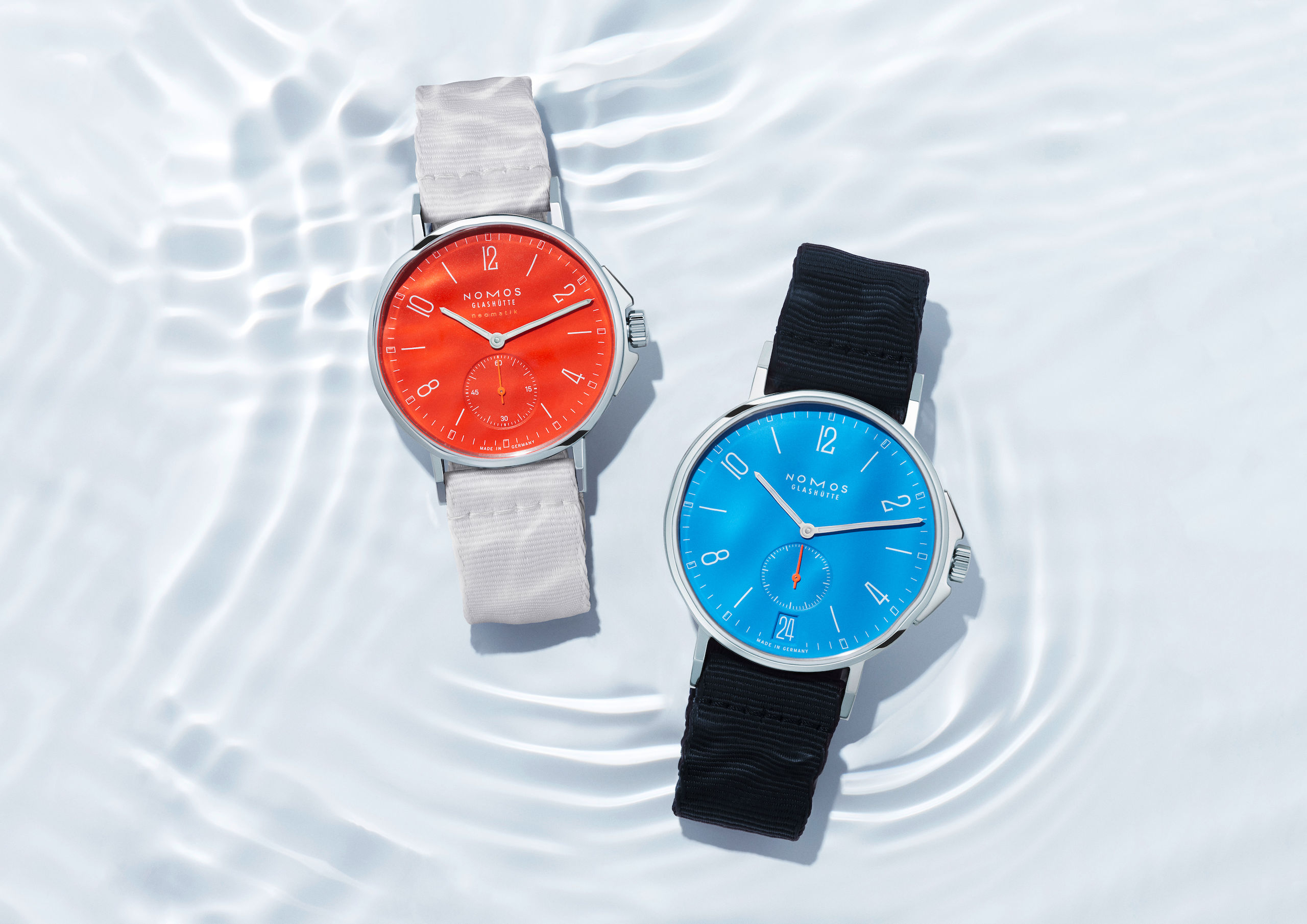 The Aqua series NOMOS Glash tte