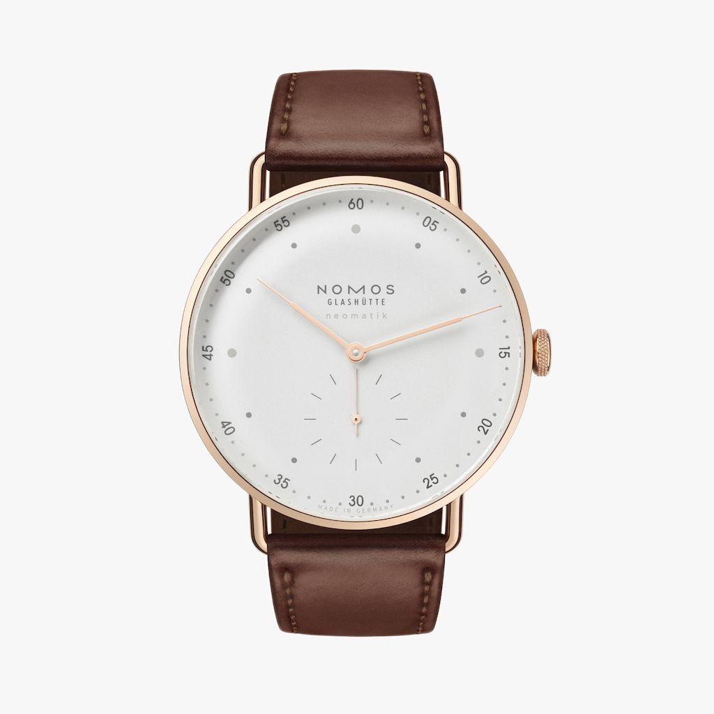 Metro Ros gold neomatik 39 NOMOS Glash tte