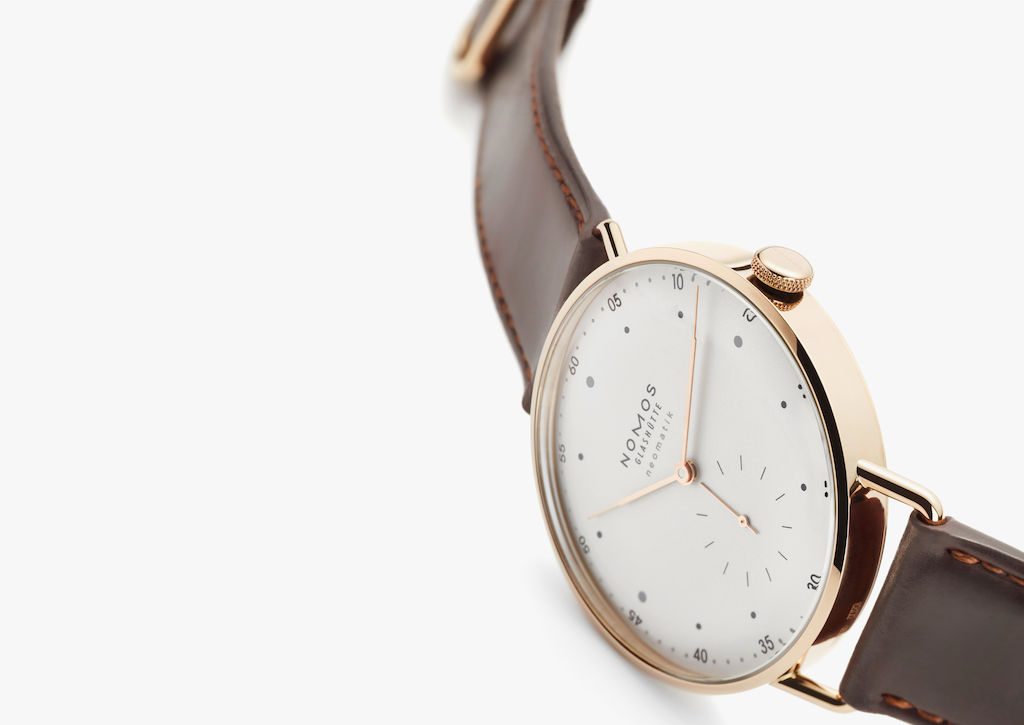 Metro rose gold neomatik 39 NOMOS Glash tte