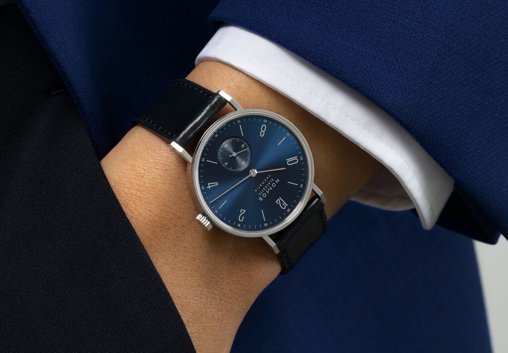 Tangente neomatik blue gold Automatic watch from NOMOS Glash tte