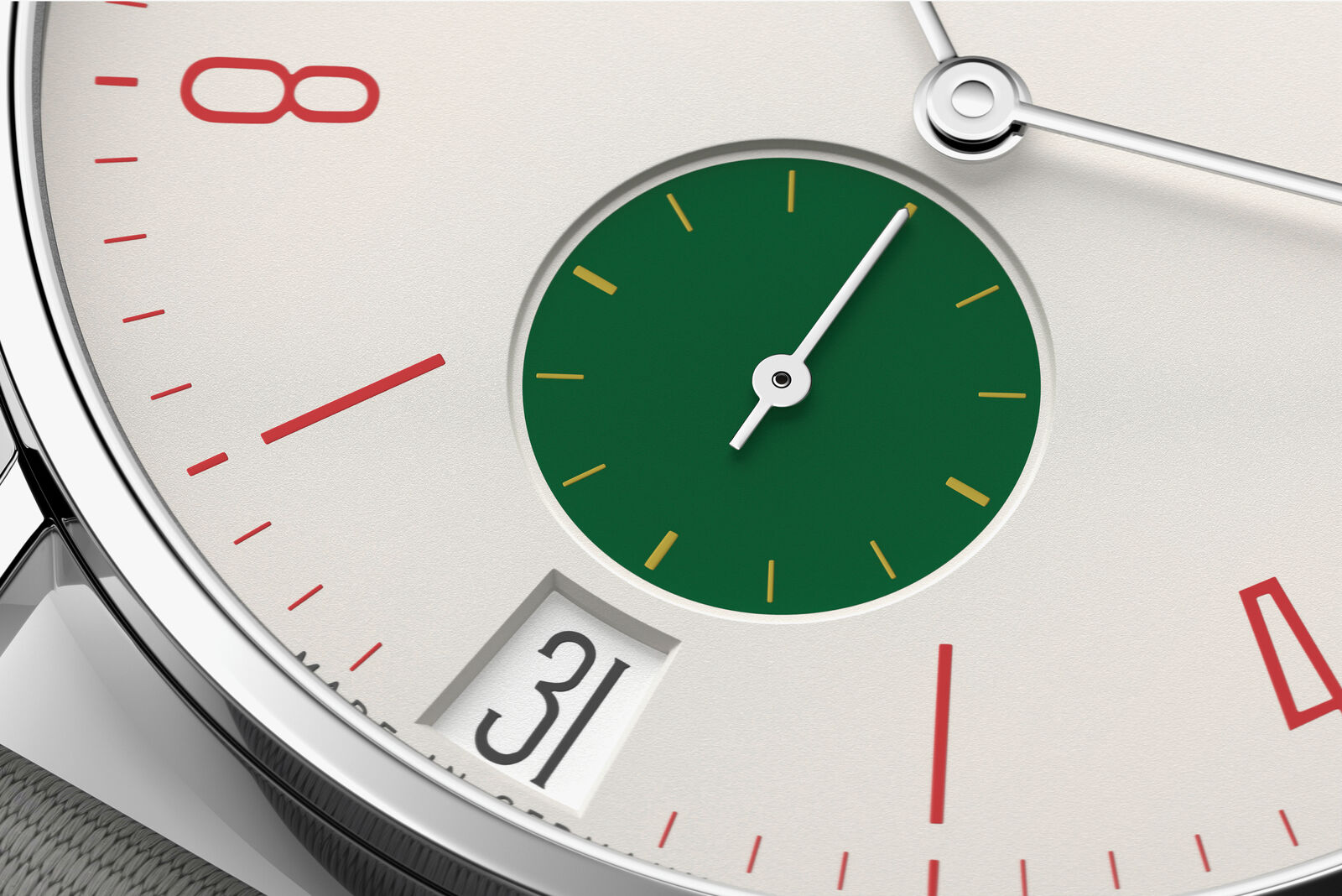 Tangente 38 date Go — NOMOS Glashütte