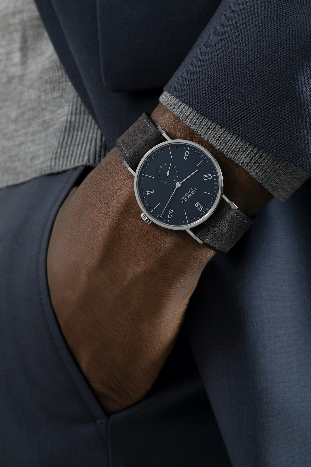 タンジェント 38 ミッドナイトブルー — NOMOS Glashütte