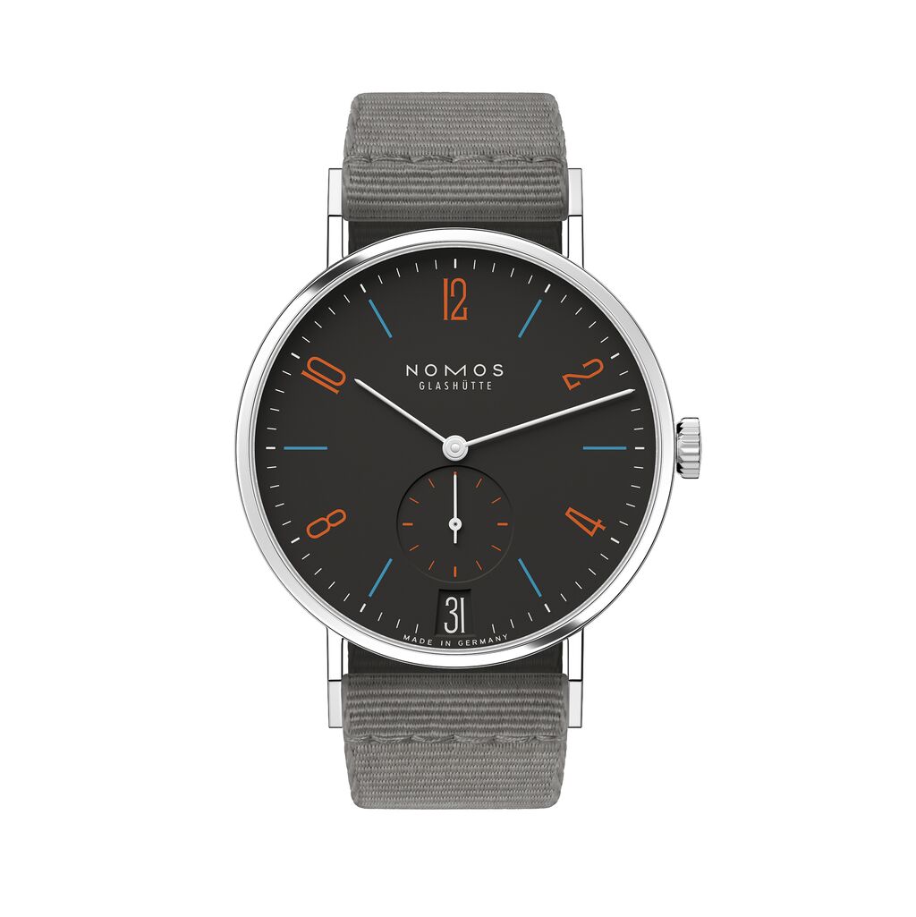 Tangente 38 date, the special edition from NOMOS Glashütte