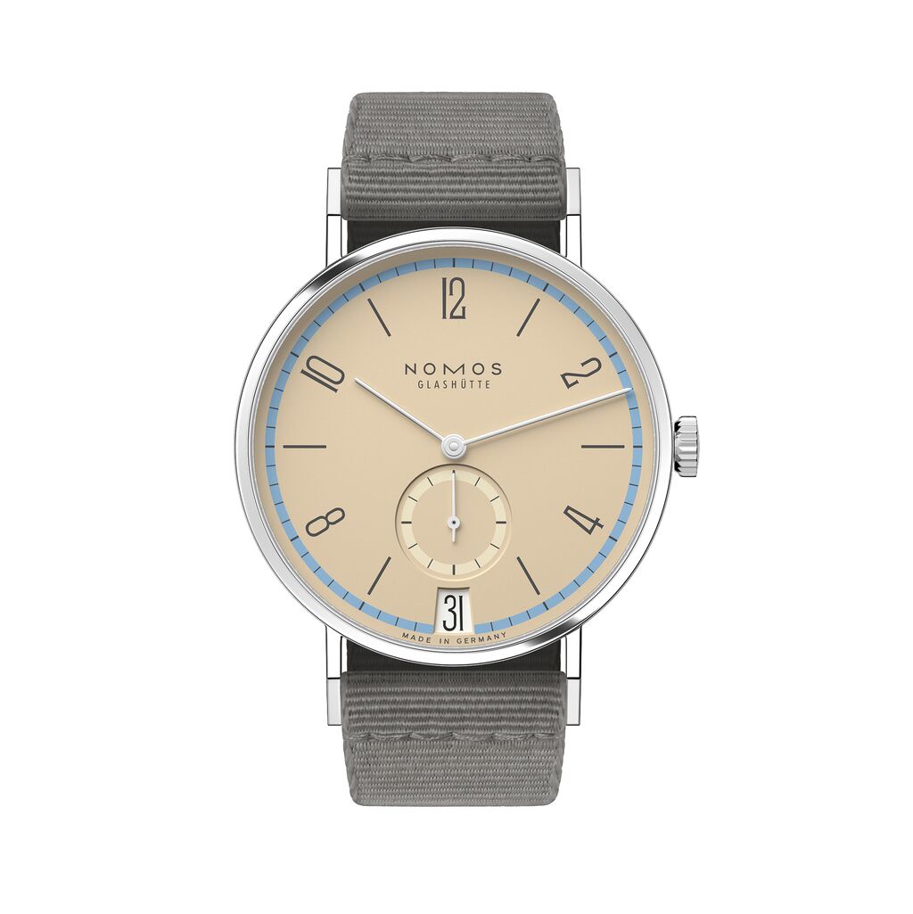 Tangente 38 date, the special edition from NOMOS Glashütte