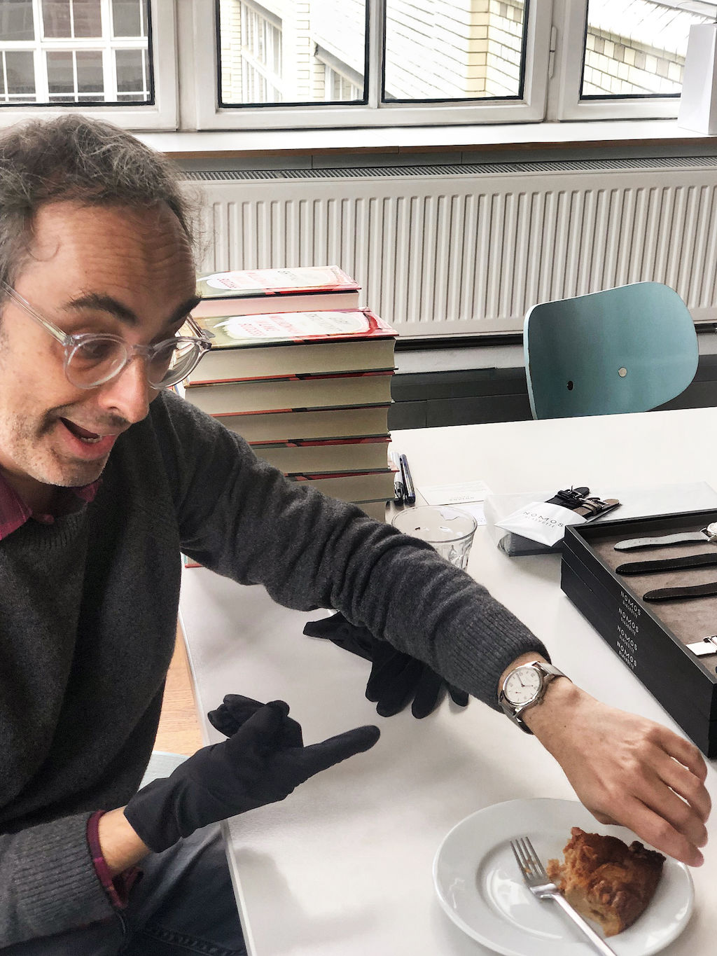 Gary Shteyngart on watches NOMOS Magazine NOMOS Glash tte