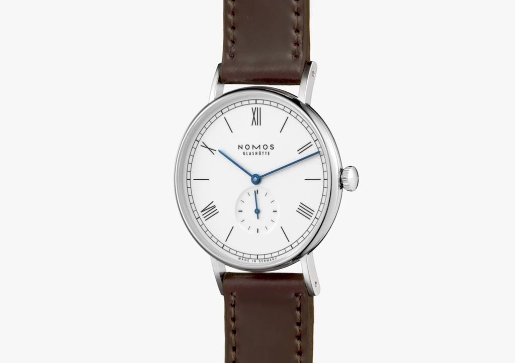 ラドウィッグ 38 エナメルホワイト — NOMOS Glashütte