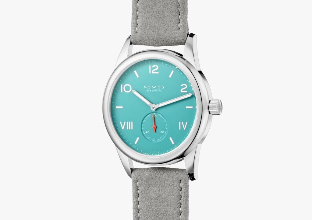 Club Campus 38 endless blue NOMOS Glashutte