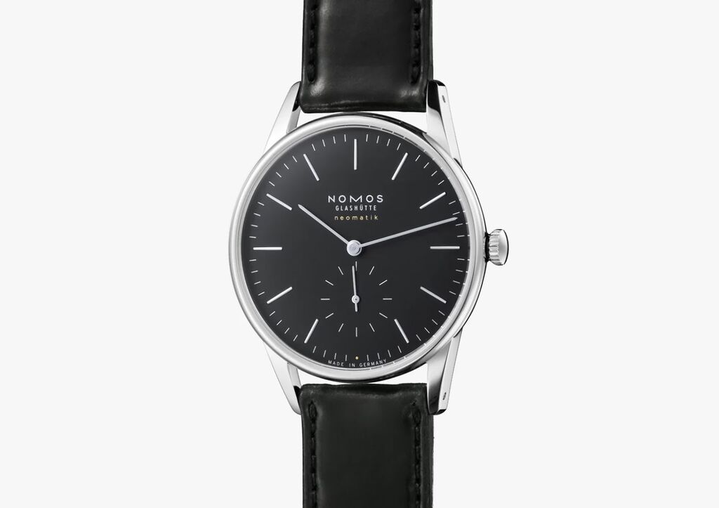 Orion neomatik 39 new black NOMOS Glashutte
