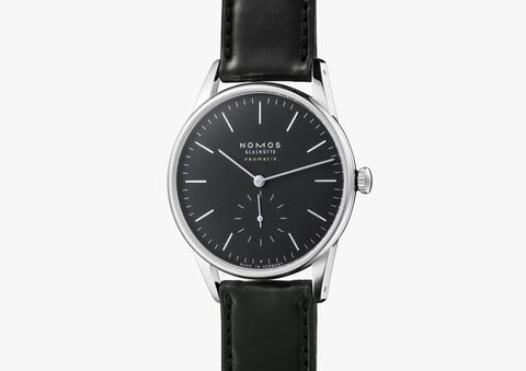 Orion neomatik 39 new black — NOMOS Glashütte