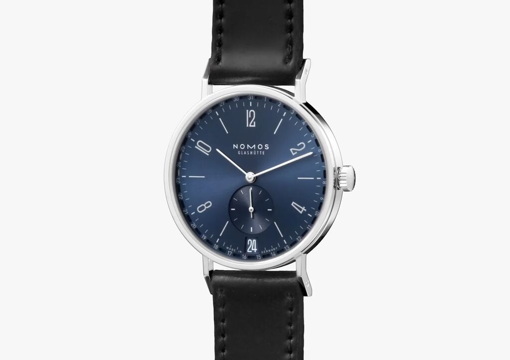 Tangente 2date blue NOMOS Glashutte