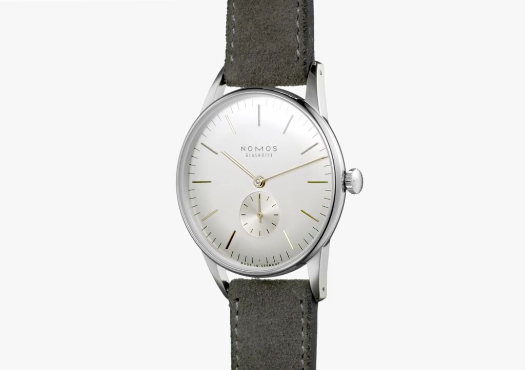 Orion 38 silver NOMOS Glashutte